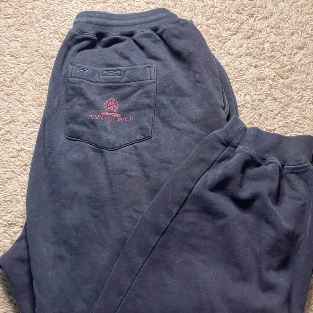 vintage blue Tommy Hilfiger sweatpants